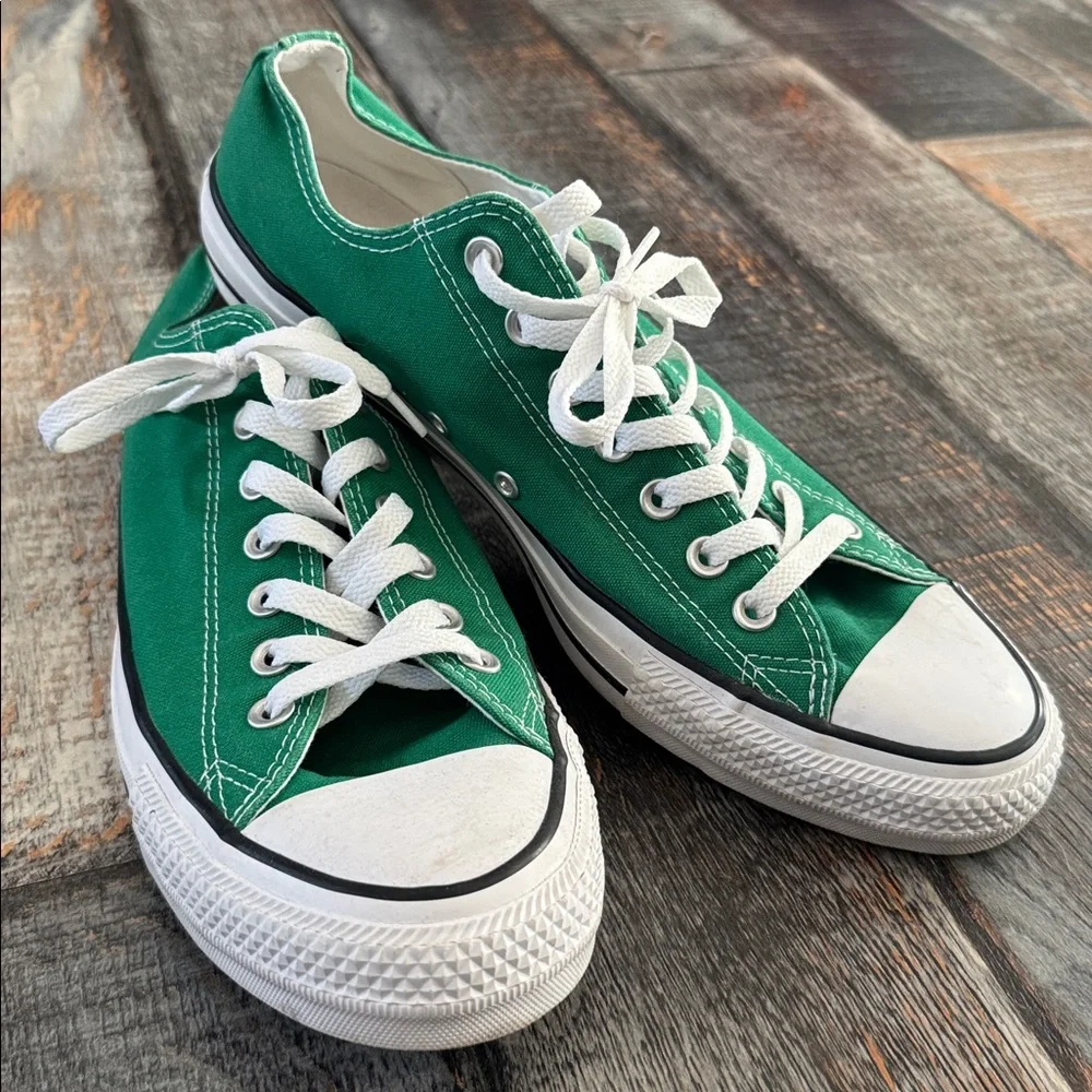 Green Converse Low-Top Sneakers mens size 11 - Picture 9 of 9